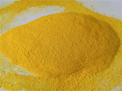 مسحوق كلوريد البولي ألومنيوم الأصفر 28% في الدرجة الصناعية